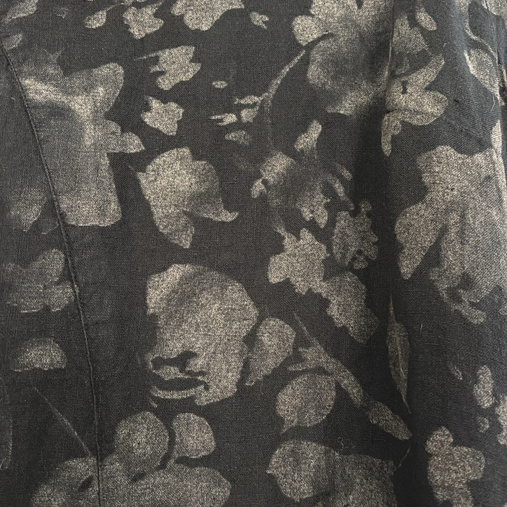 Elemente Clemente Linen Oversized Tunic Midi Lagenlook Dress Size 4 - Picture 5 of 10